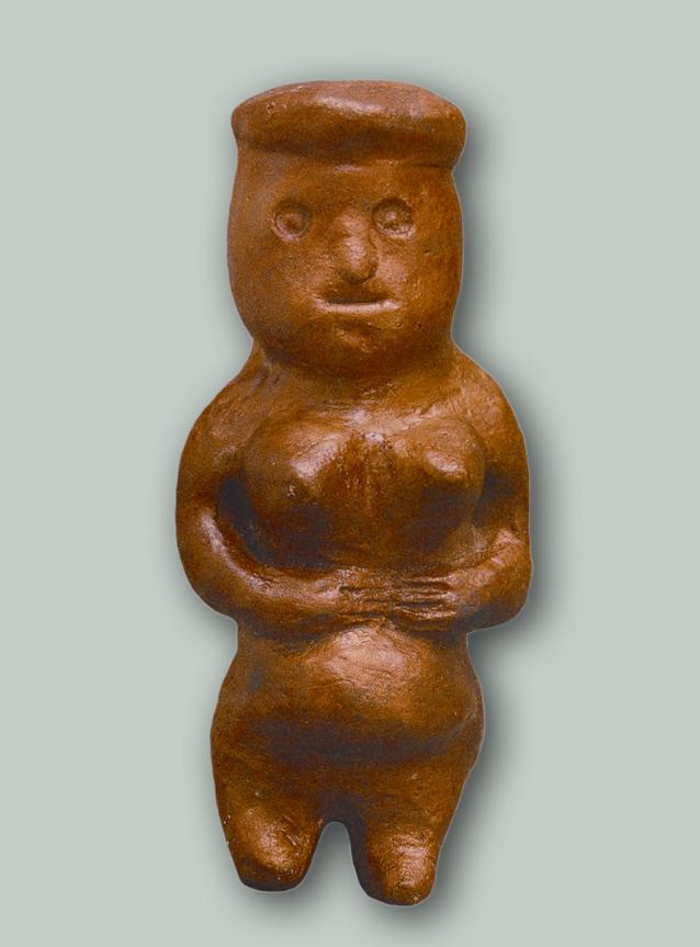 "Скульптурное изображение богини «Анам&#259;ш»."