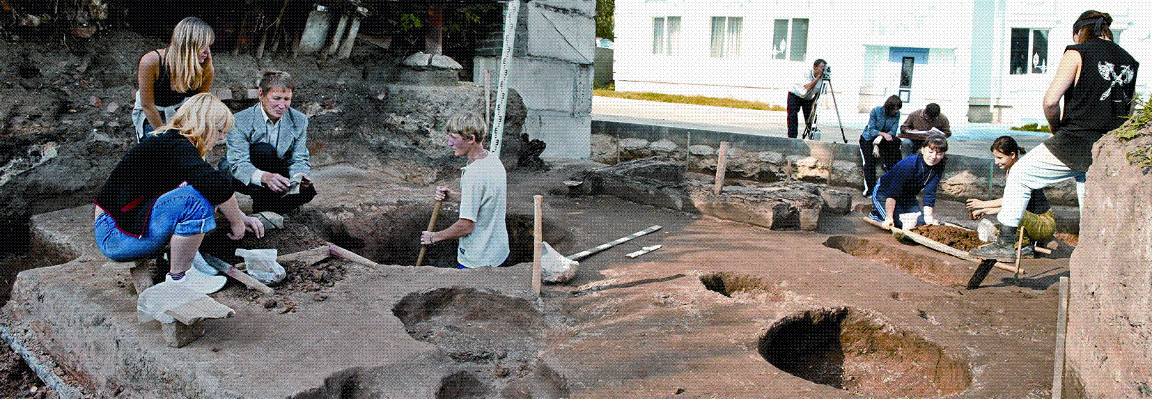"Археологические раскопки. Чебоксары. 2005."