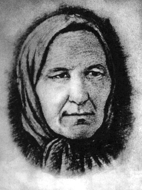 "К.В. Иванов. Мать поэта. Уголь. Симбирск. 1911."