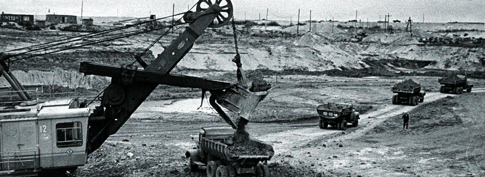 "Строительство Чебоксарской ГЭС. Начало 1970-х гг."