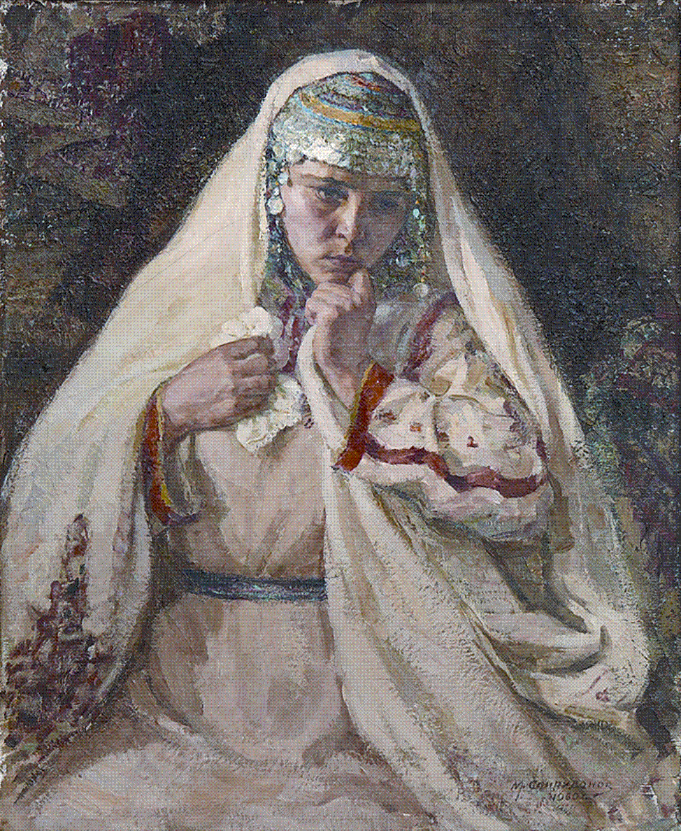 "М.С. Спиридонов. «Невеста». 1960."